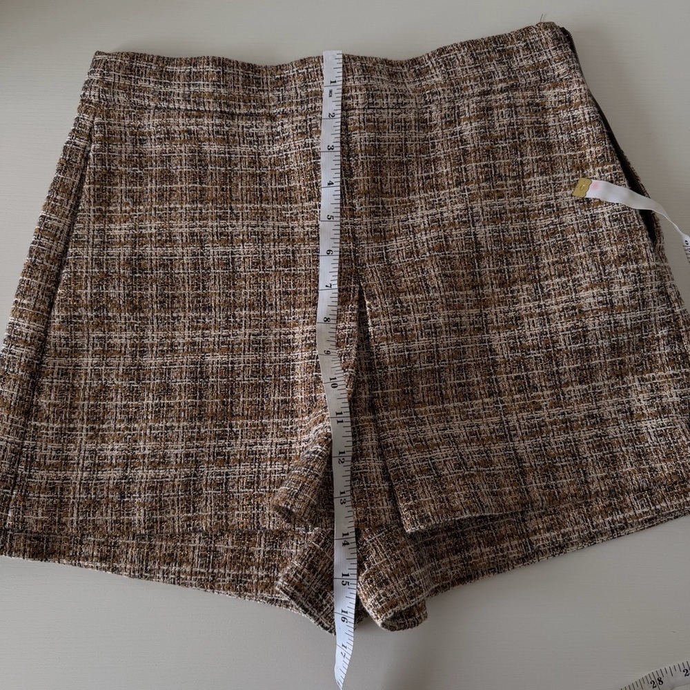 New! Maje Elegant Tan Women's Skort, Size 36 - Picture 12 of 16